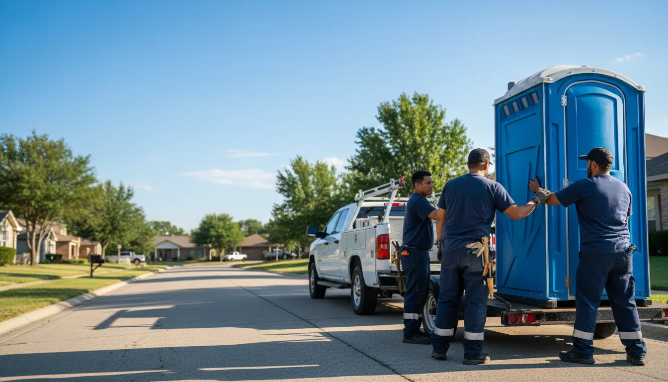 Portable Toilet Rental in Alanreed, TX near me